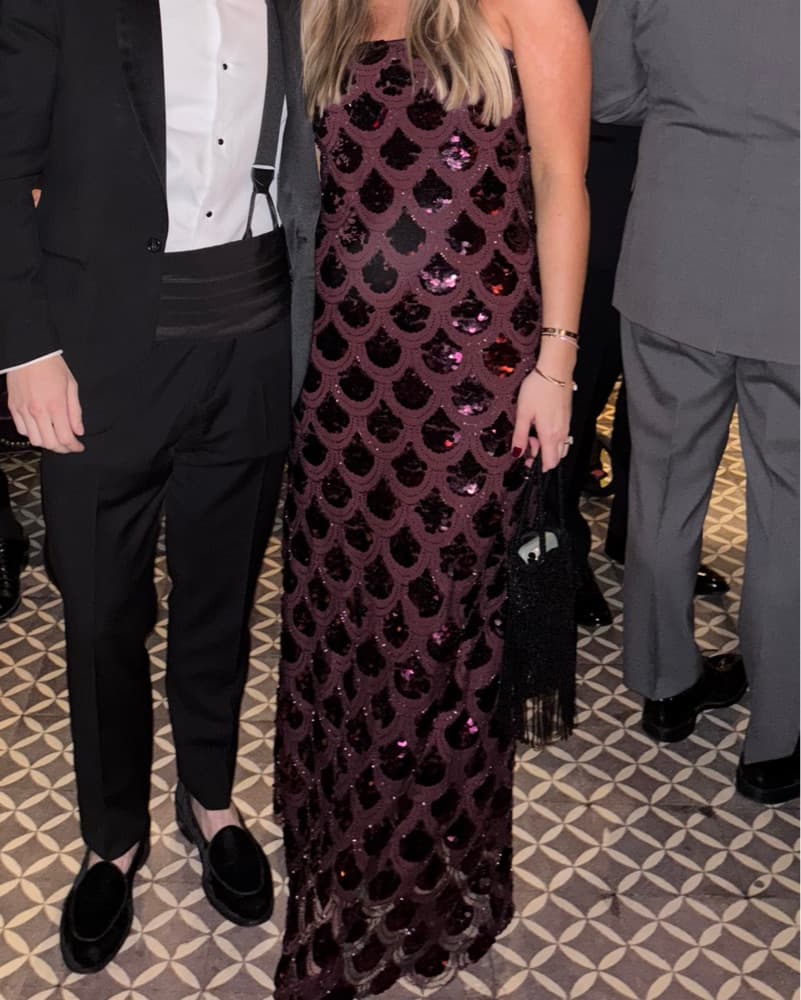 Sold Out ROTATE Embellished Maxi Dress  - Image 3