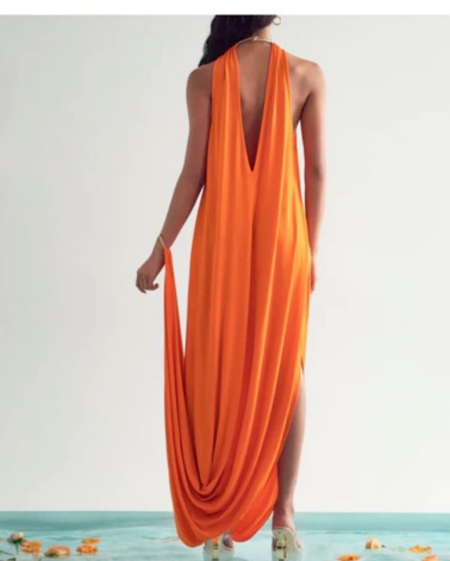 Cult gaia Luna Poppy Maxi Dress Gown  - Image 2
