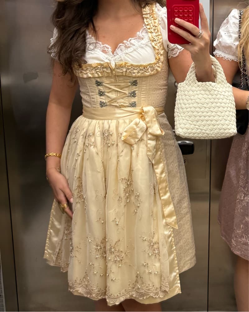 Butter Yellow Dirndl - Image 1