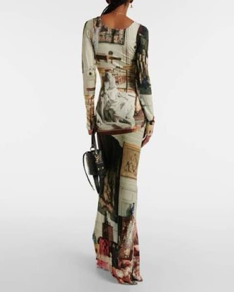 Vivienne Westwood Saloon Printed Dress - Image 2