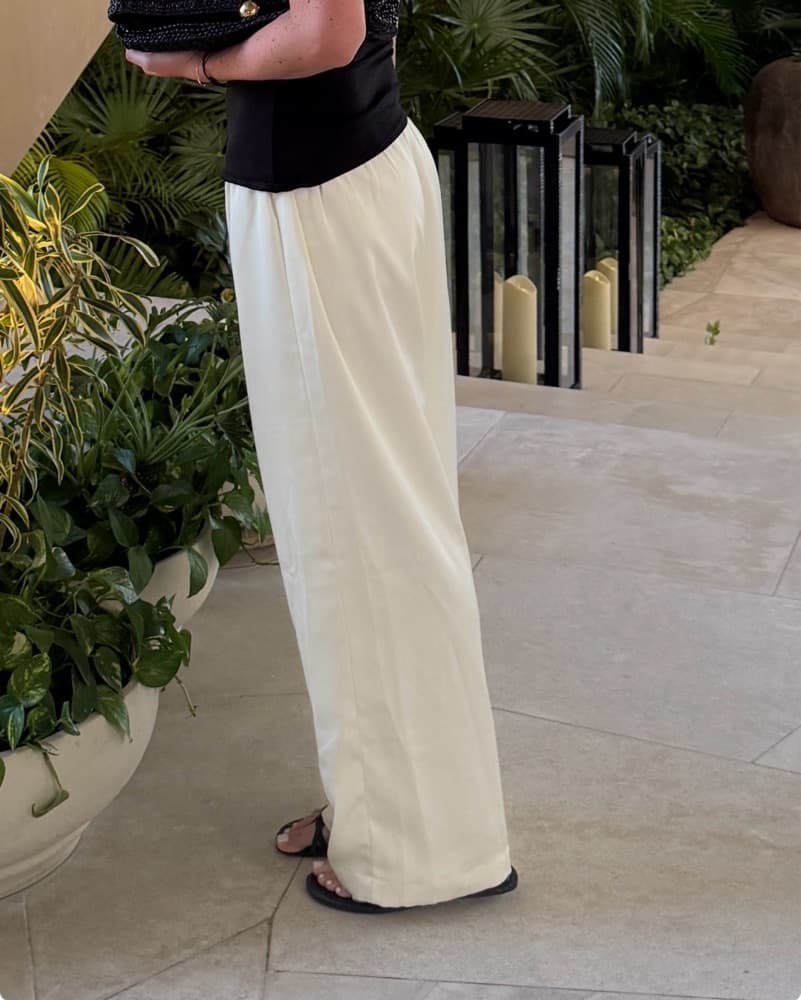 Parke Satin Pants - Image 1
