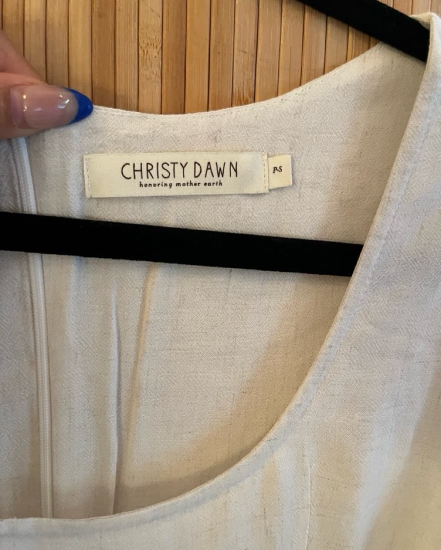 Christy Dawn White Maxi Dress - Image 5