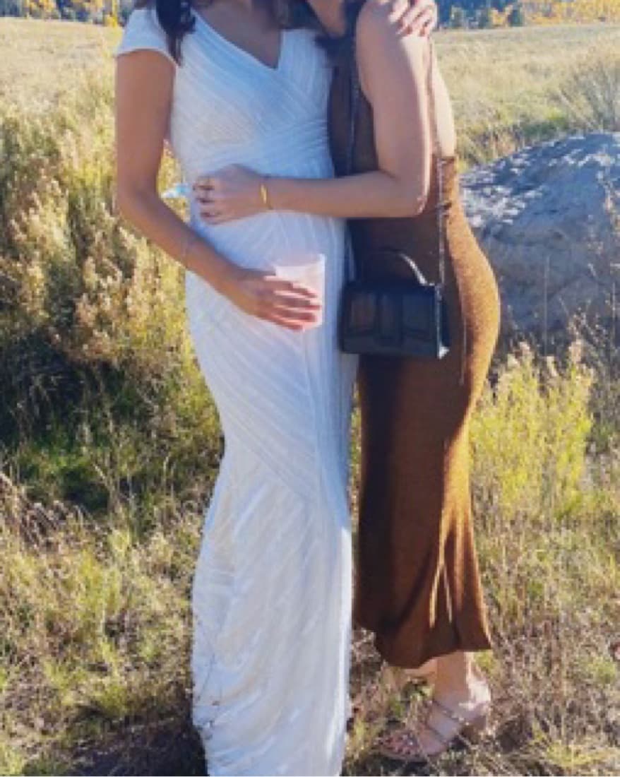 Revolve MISHA Greta Dress in Copper - Image 3