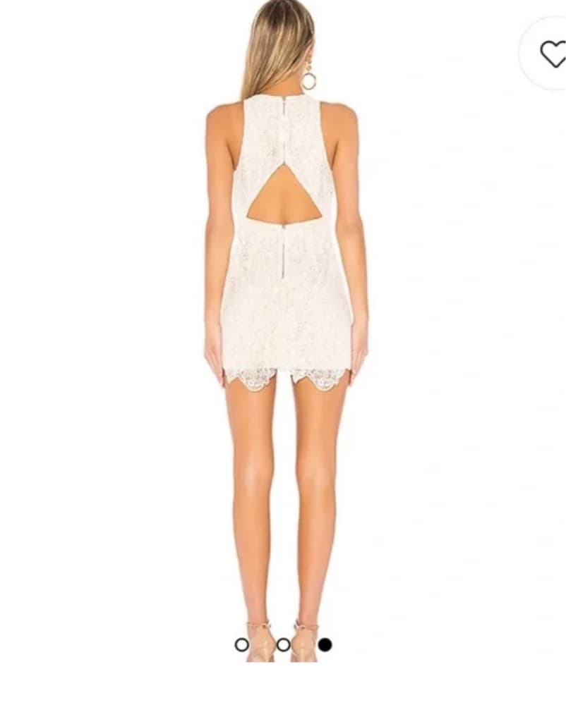 Patty High Neck Crochet Dress  - Image 6