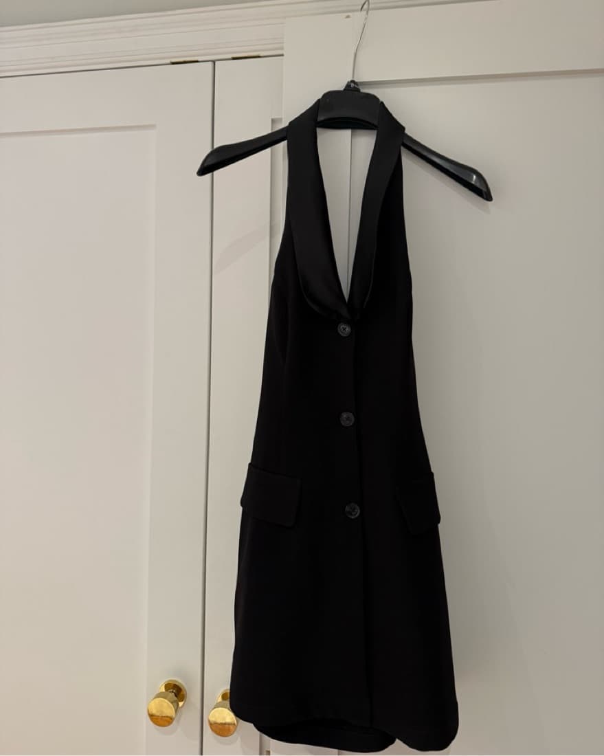 Reformation Hadley Black Dress - Image 5
