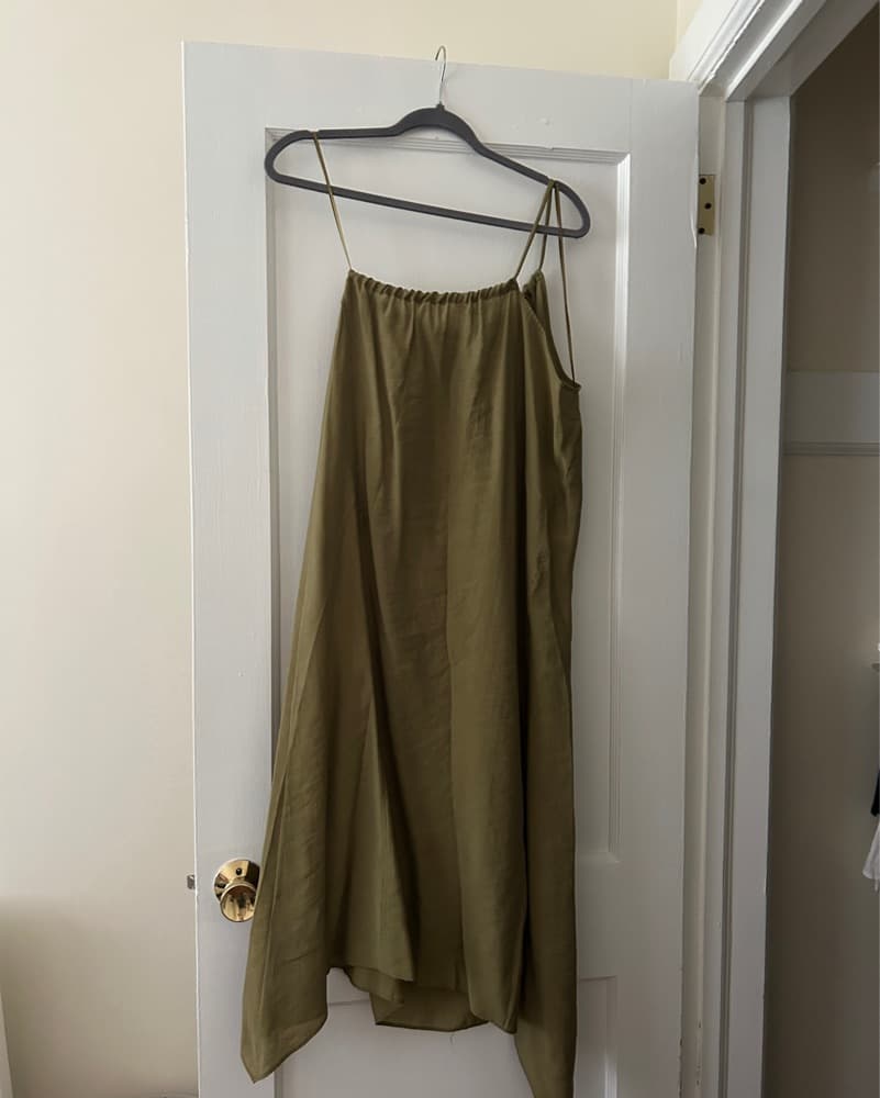Versatile Olive Green Midi - Image 3