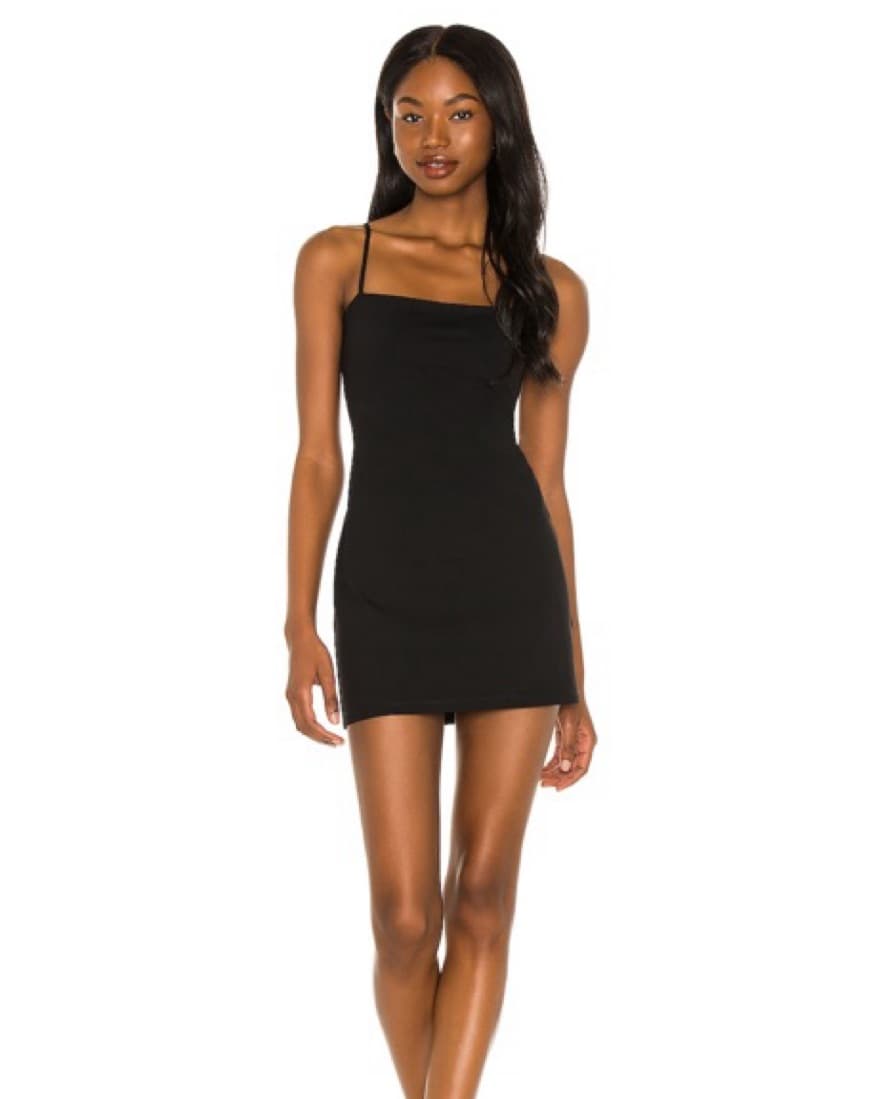 Black Revolve Thin Strap Mini Dress - Image 1
