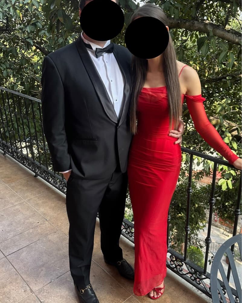 House of CB Katarina Red Maxi Dress - Image 4