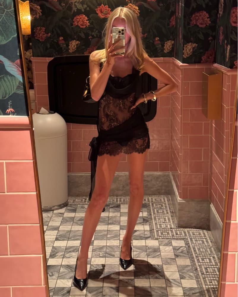 For Love & Lemons Sonja Slip Dress - Image 2