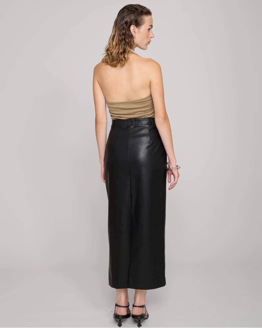 Pixie Market Yve Maxi Faux Leather Skirt - Image 3