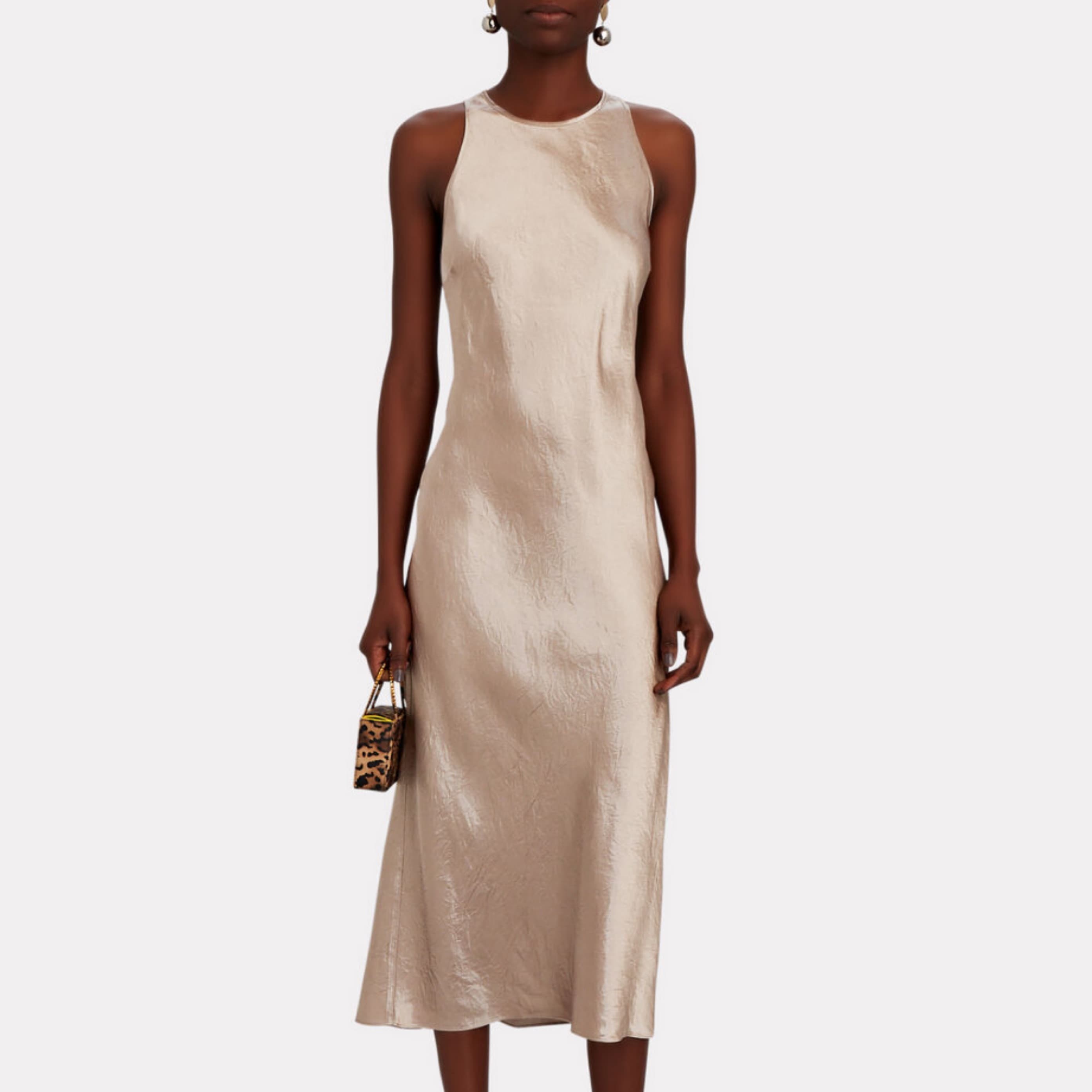 Rails Solene Slip Dress Champagne/Gold - Image 2