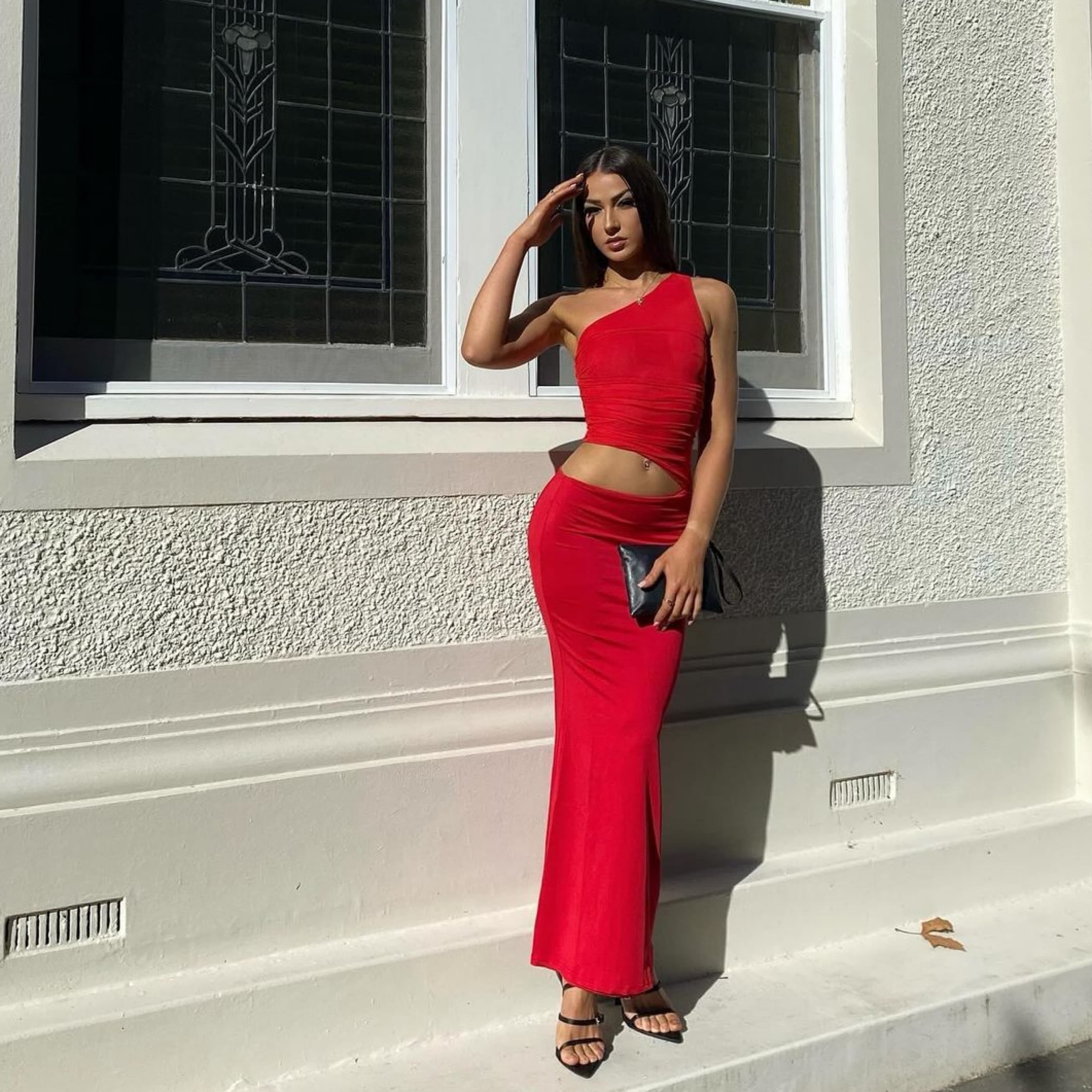 Pepper Mayo Red Dress - Image 5