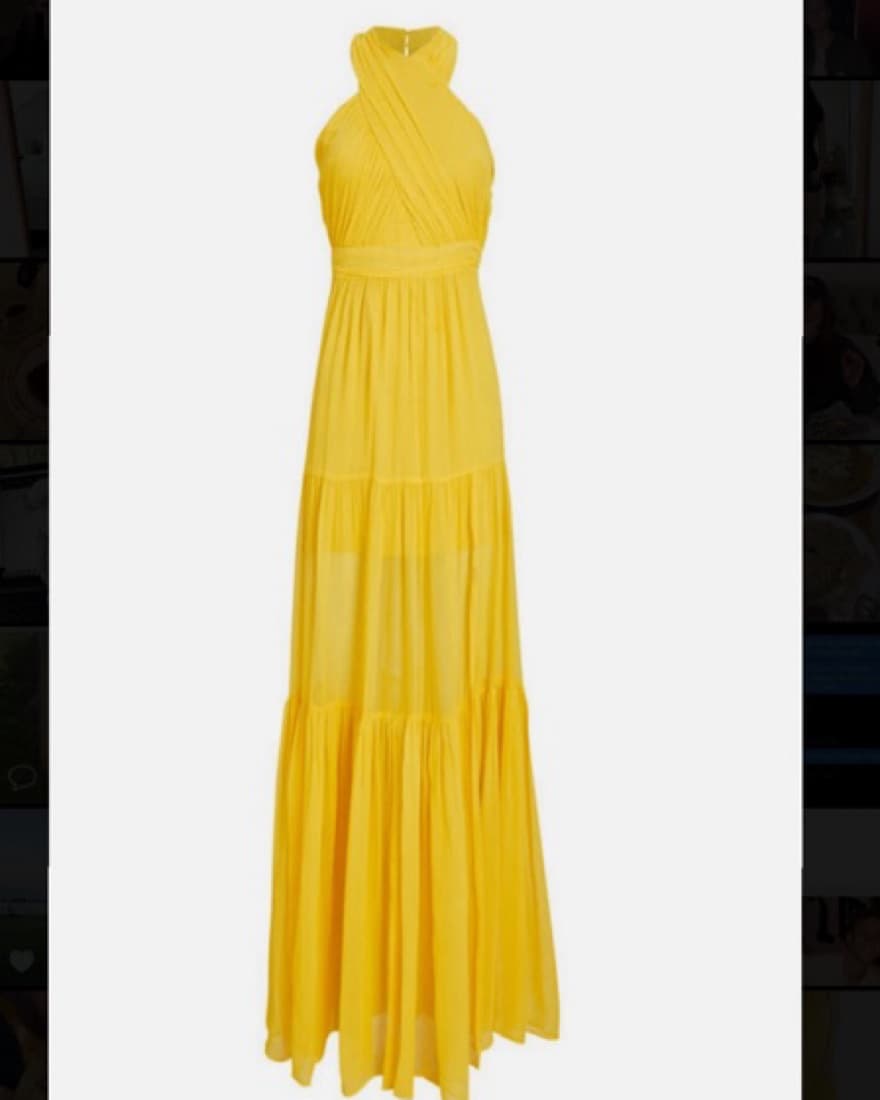 Veronica Beard Yellow Dress - Image 5