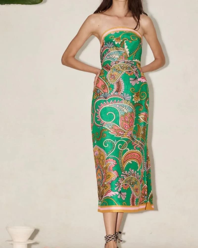Alemais Marion Fitted Bodice Dress - Image 3