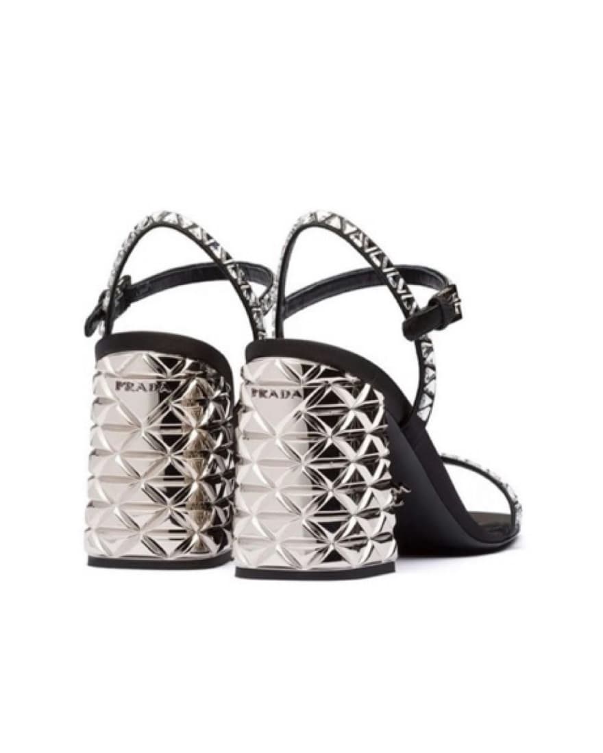 Prada Block Heel Sandasl - Image 2