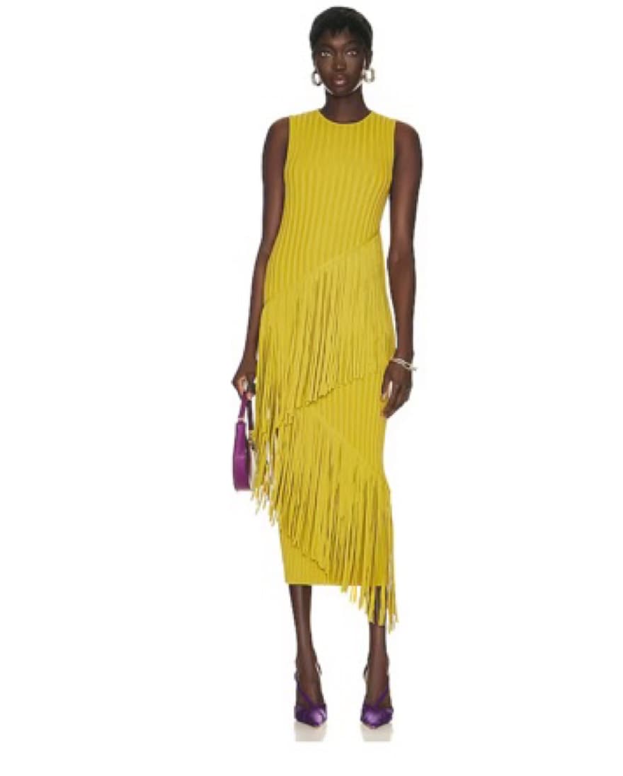 Simon Miller Spiral Fringe Dress - Image 3