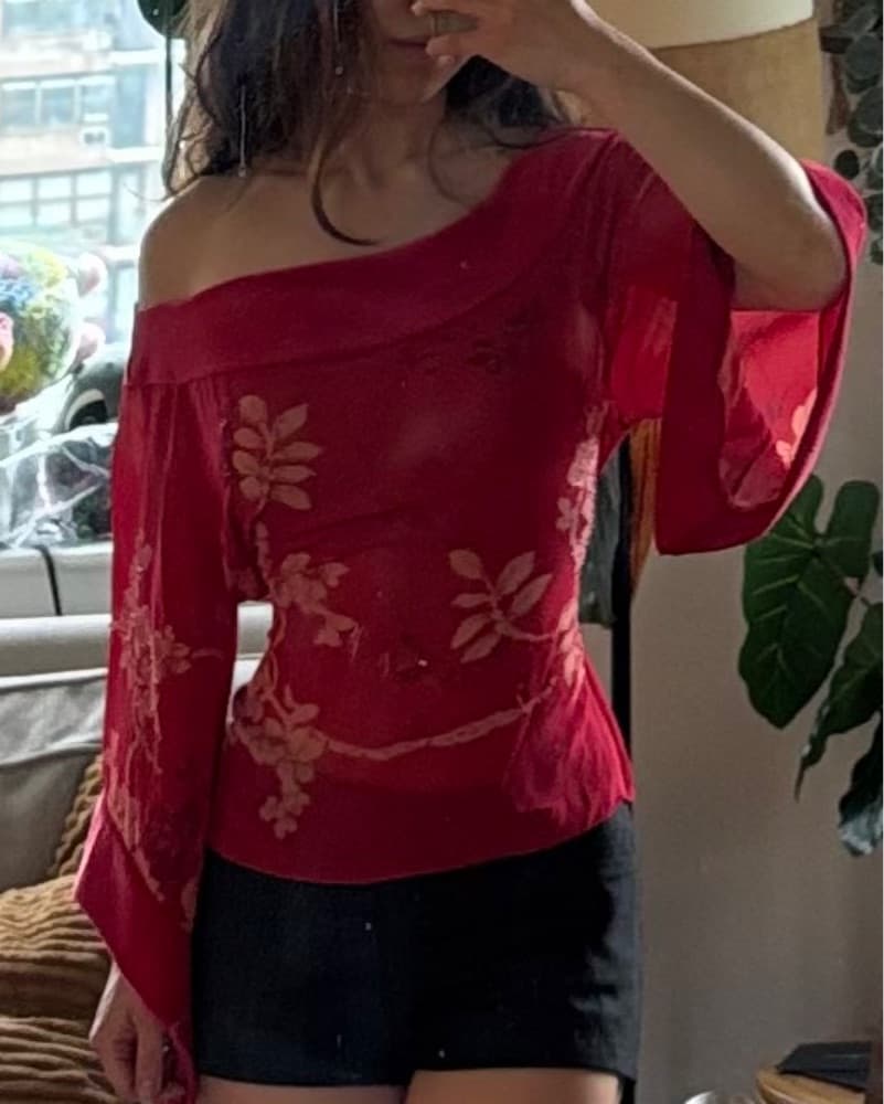Vintage Embellished Kimono Top - Image 4