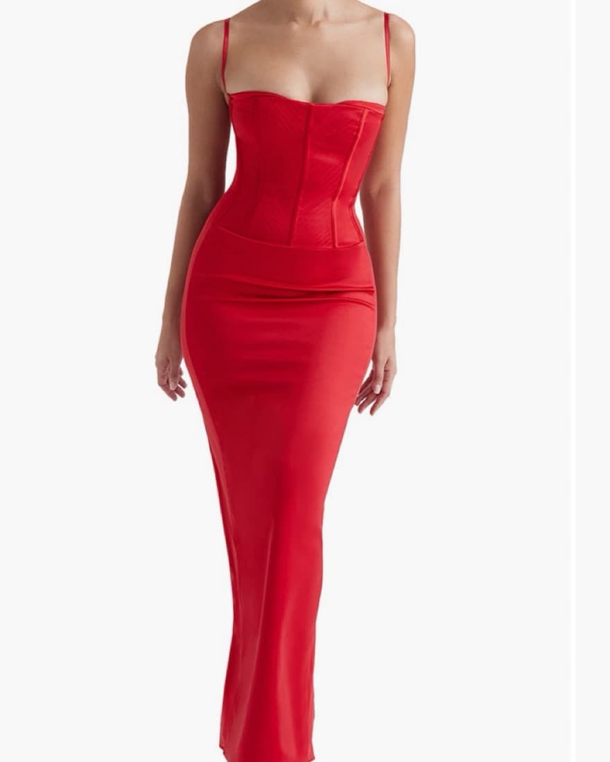 House Of Cb Shani Corset Dress - Image 3