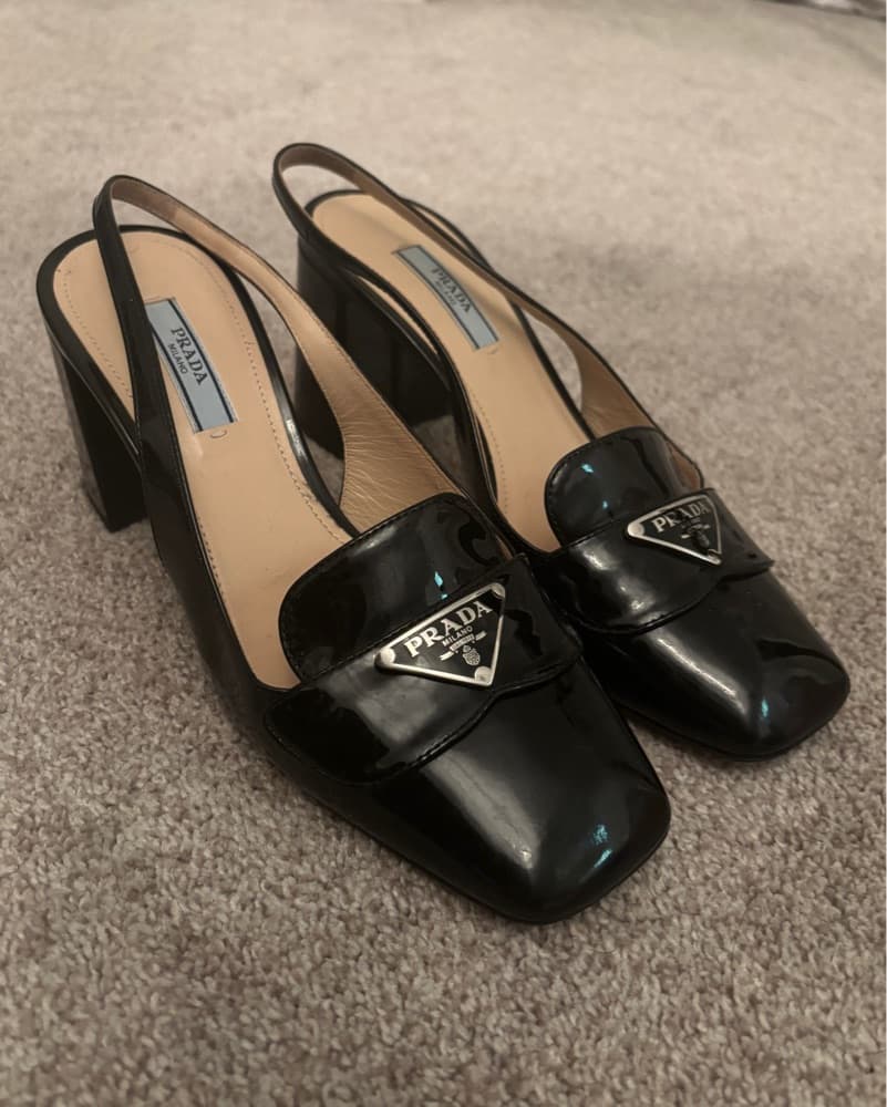 Prada Slingbacks - Image 1