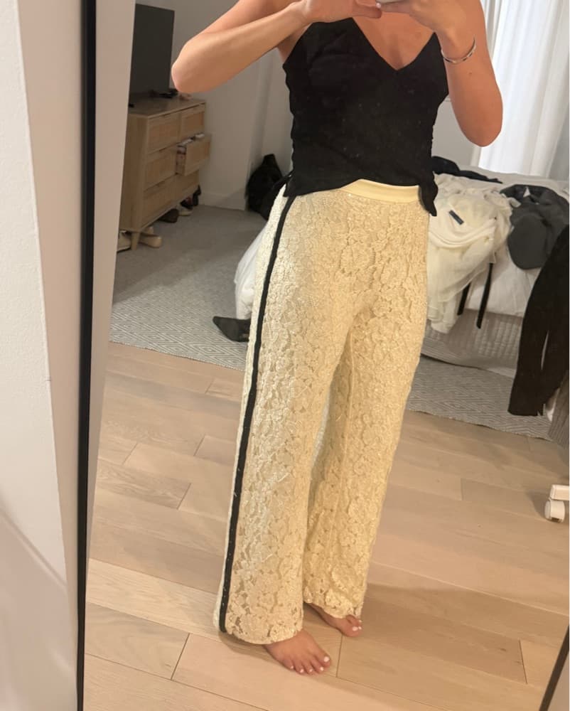 Ralph Lauren Sequin Lace Pant - Image 1