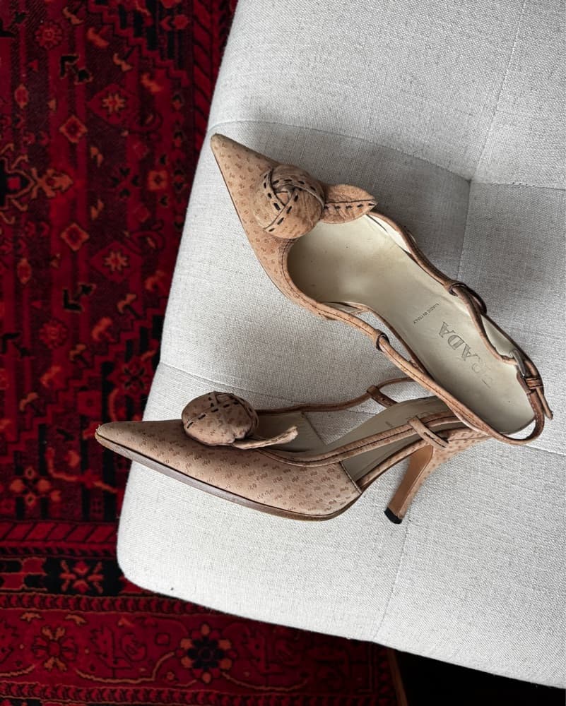 Vintage Prada Slingbacks - Image 3