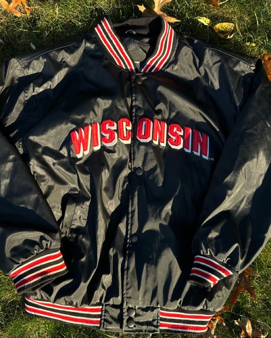 Wisconsin Vintage Bomber Jacket  - Image 1