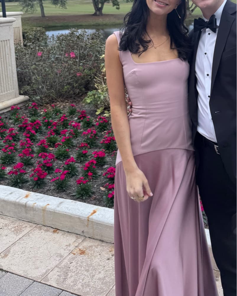 by Marianna Sidney Gown in Mauve - Image 2