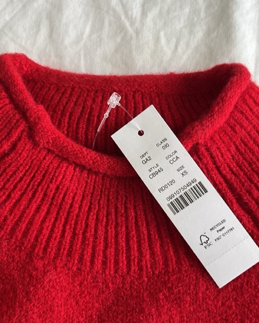 JCrew Never Worn NWT Red Sweater - Image 4
