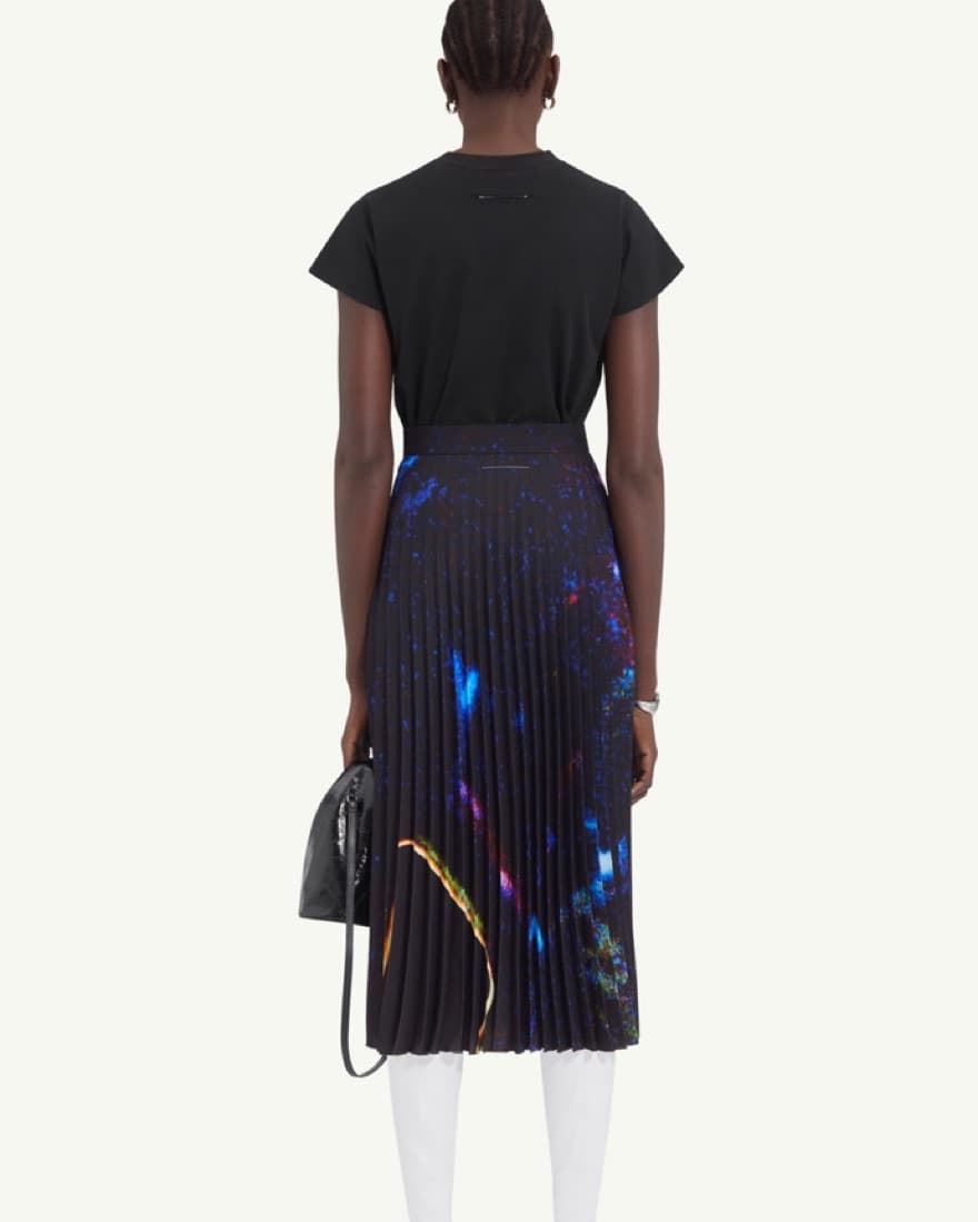 MM6 Maison Margiela Galaxy Midi Skirt - Image 2