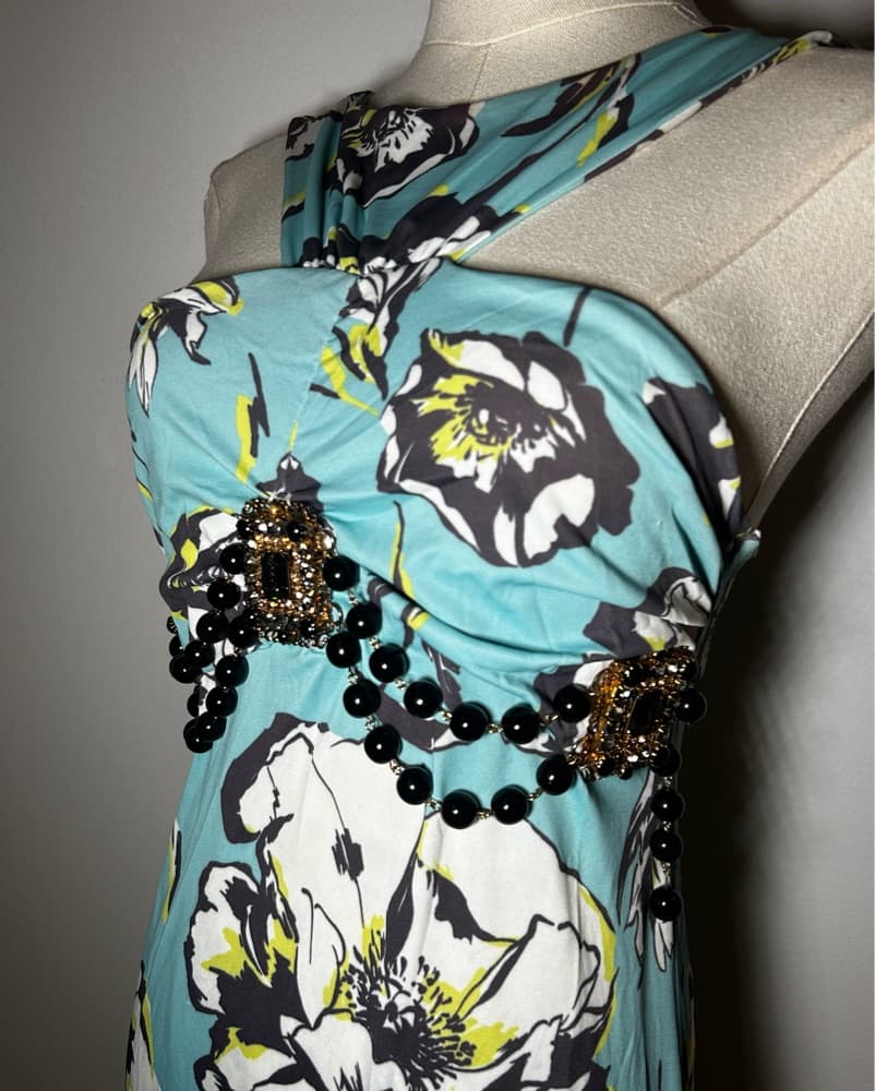 DESIGNER VINTAGE MAXI DRESS - Image 3