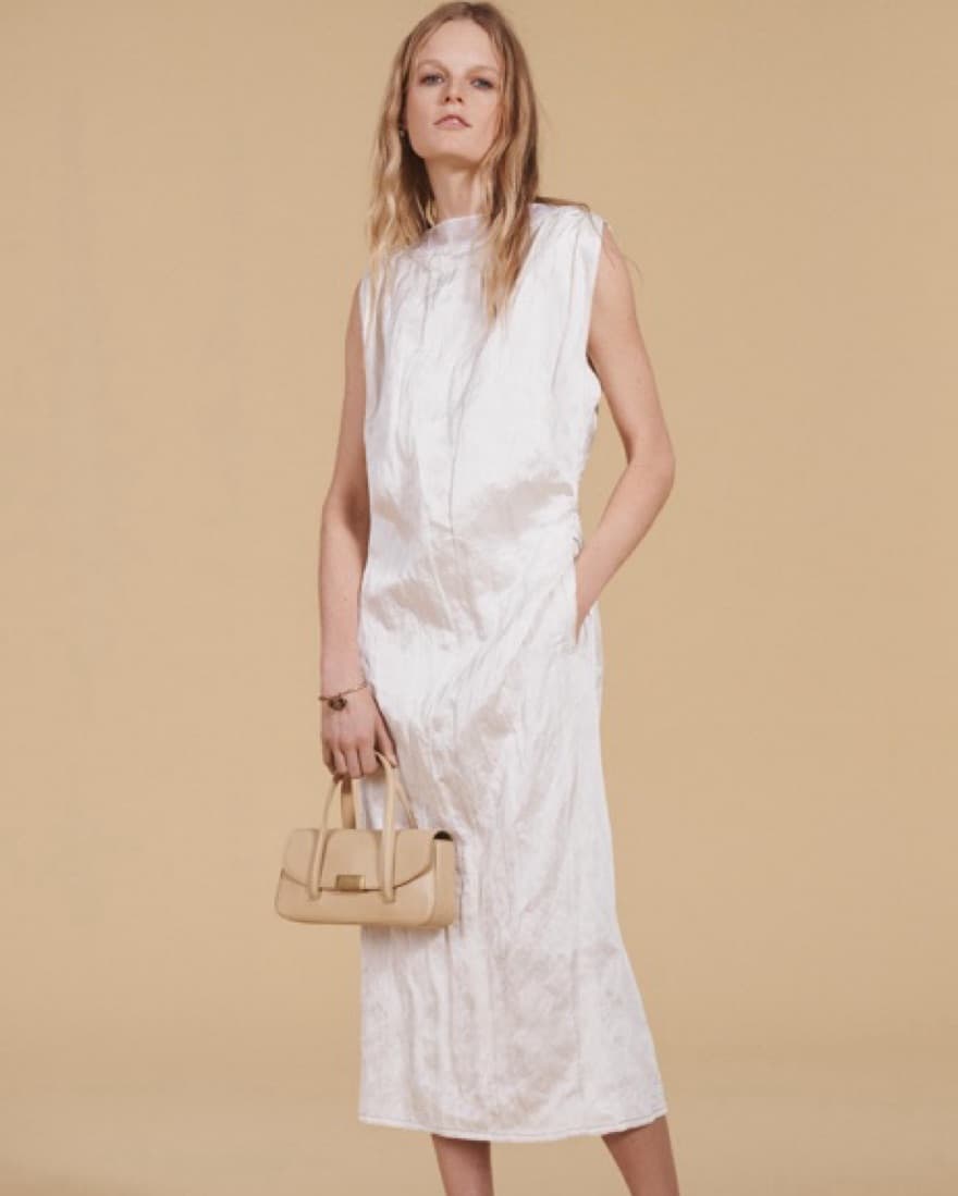 Zara Collection White Midi Dress  - Image 1