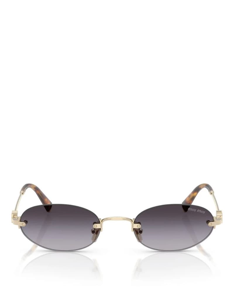 Miu Miu Oval Sunglasses  - Image 1