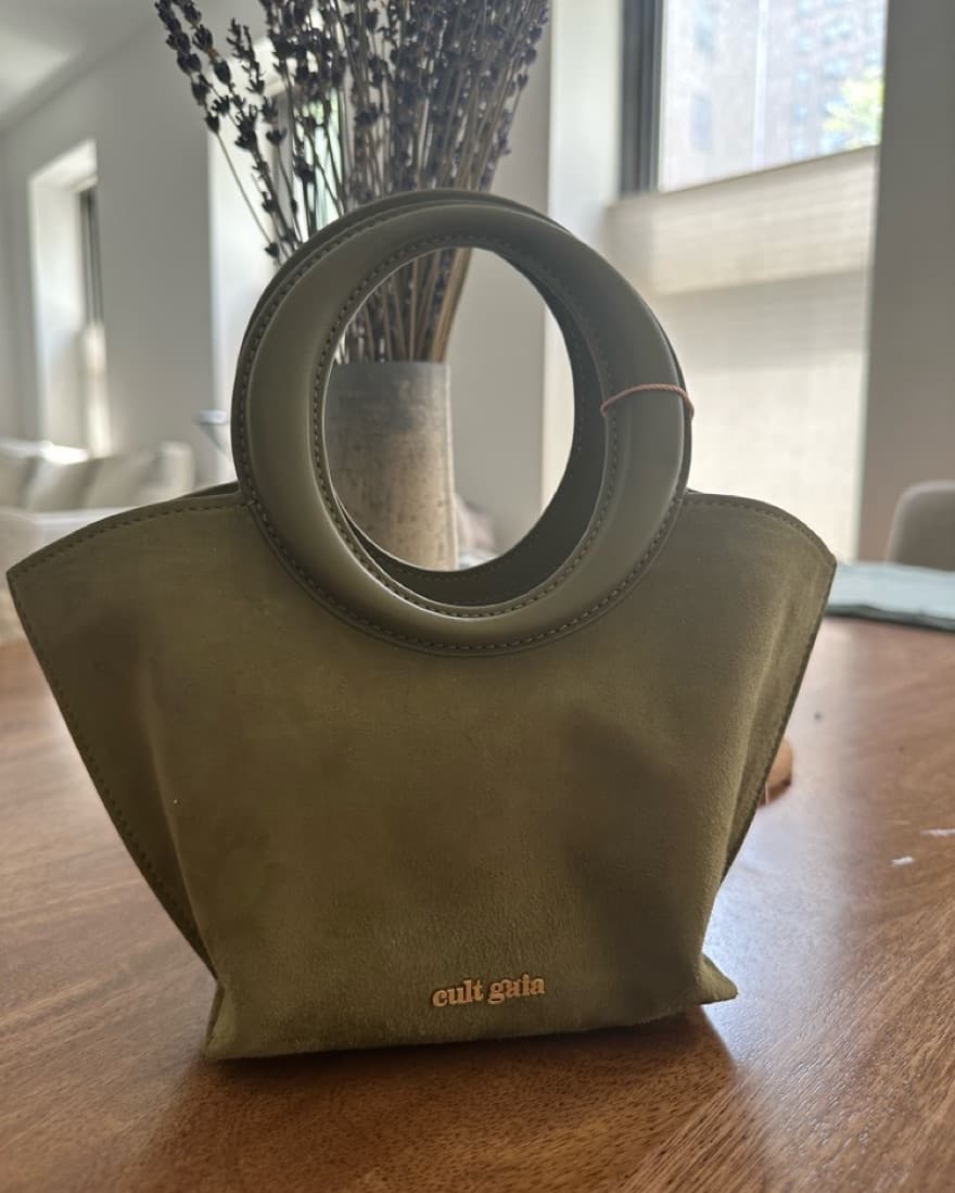 Cult Gaia Ansel Suede Tote Bag - Image 2