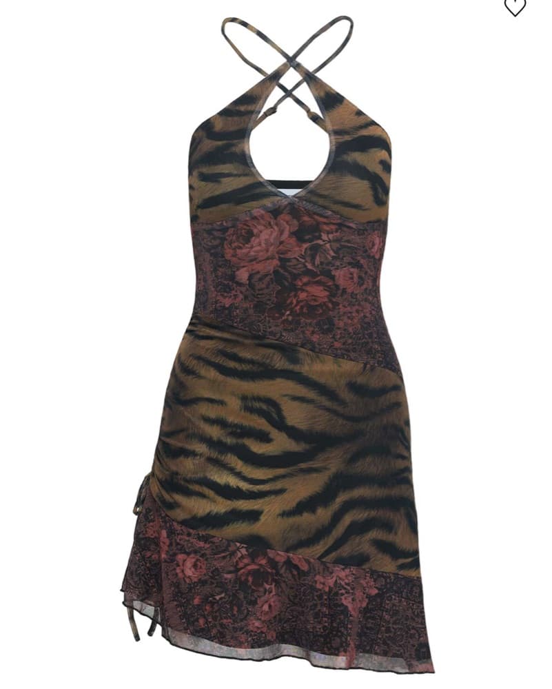 Princess Polly Halter Mini Dress 6Petite - Image 1