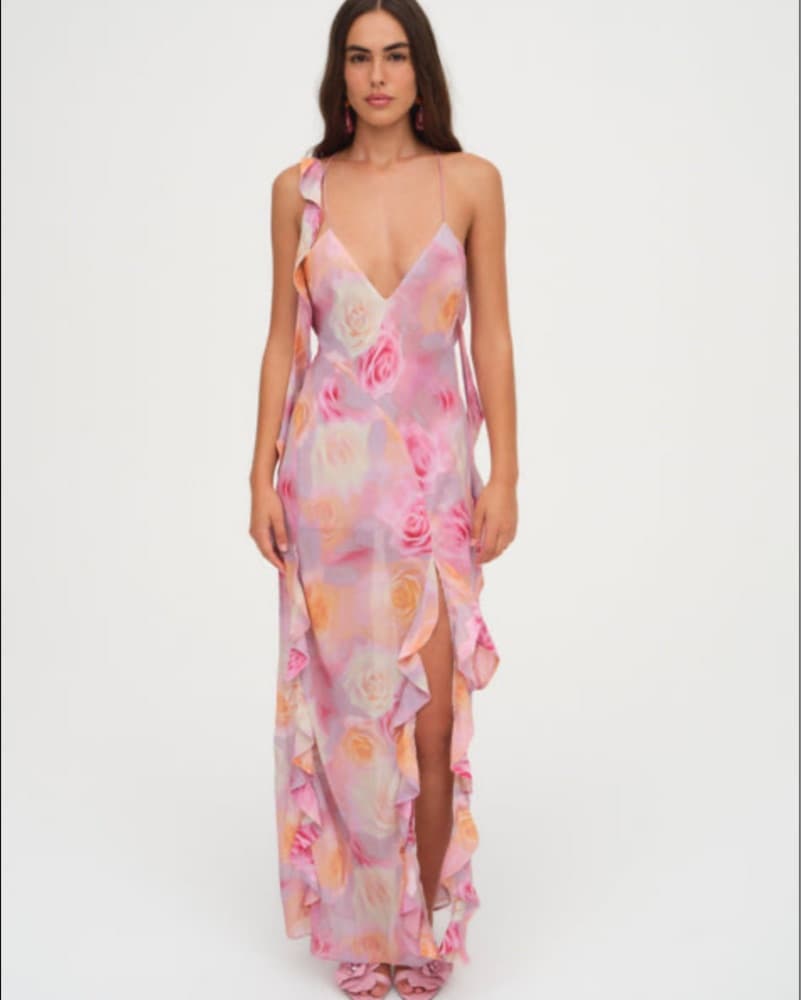 For Love And Lemons Flower Dress - Image 1