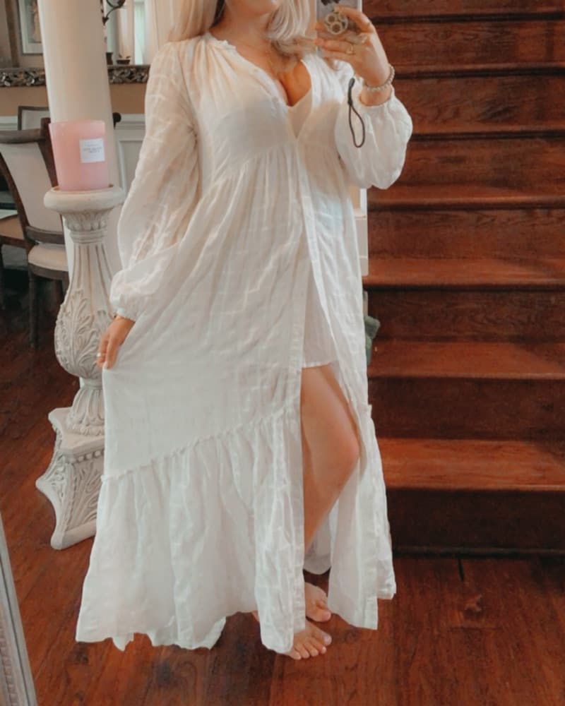  Free People Gauze Edie Maxi Dress - Image 2