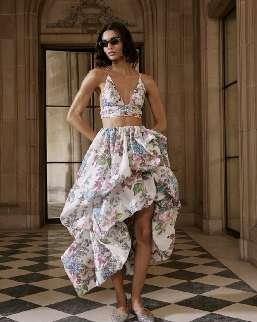Zimmermann White Floral Two Piece  - Image 1