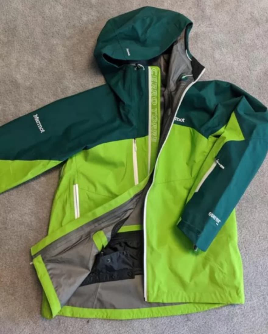 marmot Green Ski Jacket  - Image 1