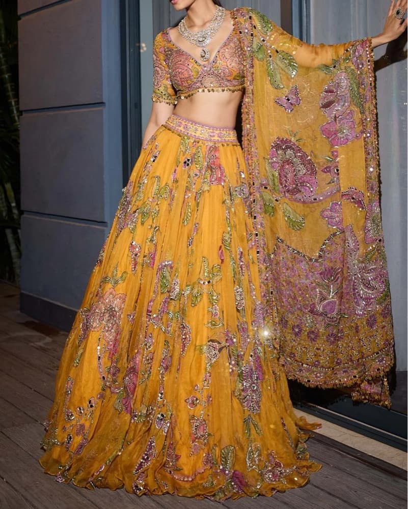 Mahima Mahajan Lehenga Set - Masuma - Image 3