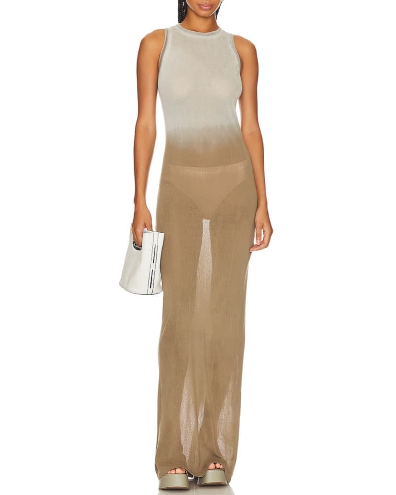 Cotton Citizen Chai Cast Sheer Dress - Image 1