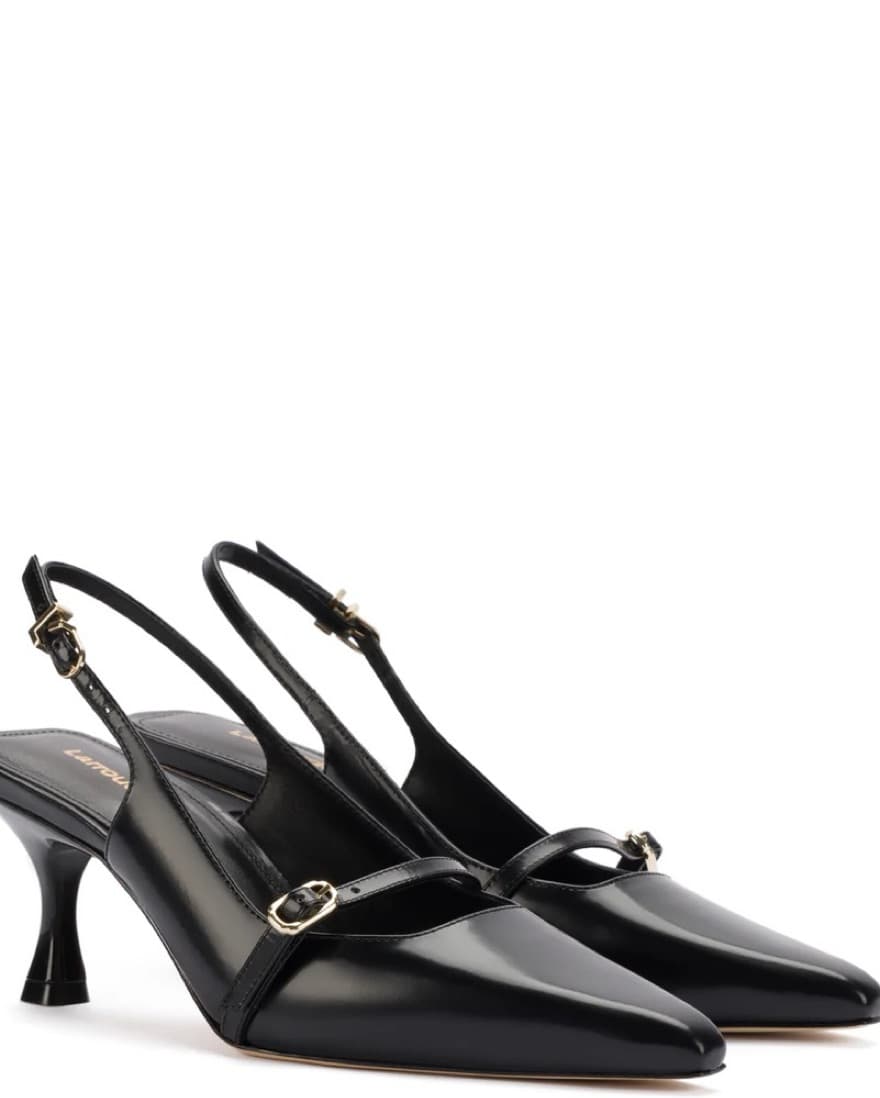 Larroude Ines Pump In Black - Image 4