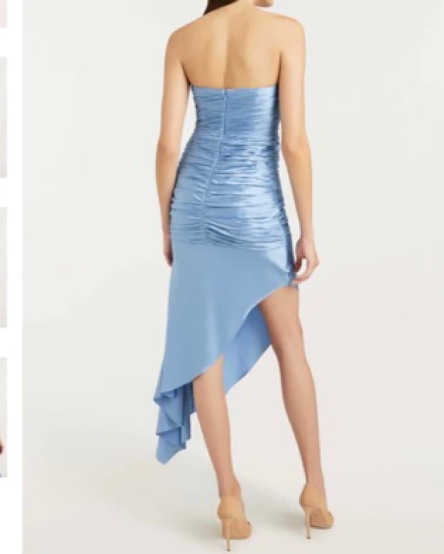 Cinq A Sept Silk Asymetrical Dress - Image 2