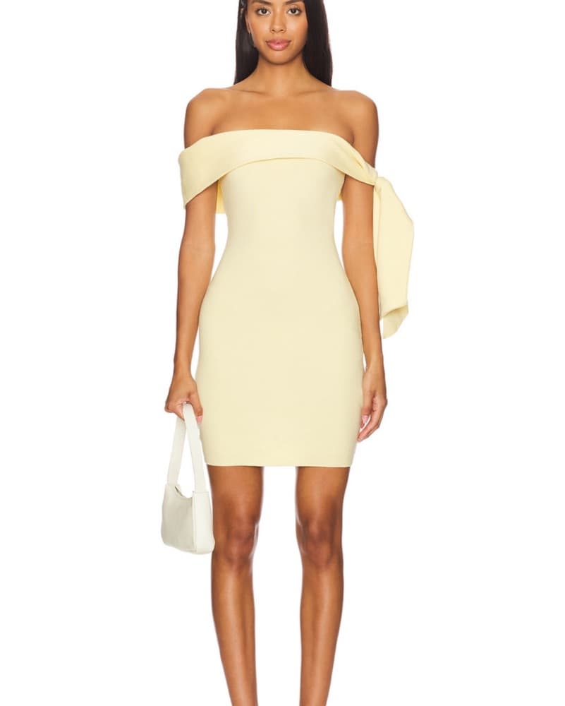 SNDYS Mini Yellow Dress - Image 1