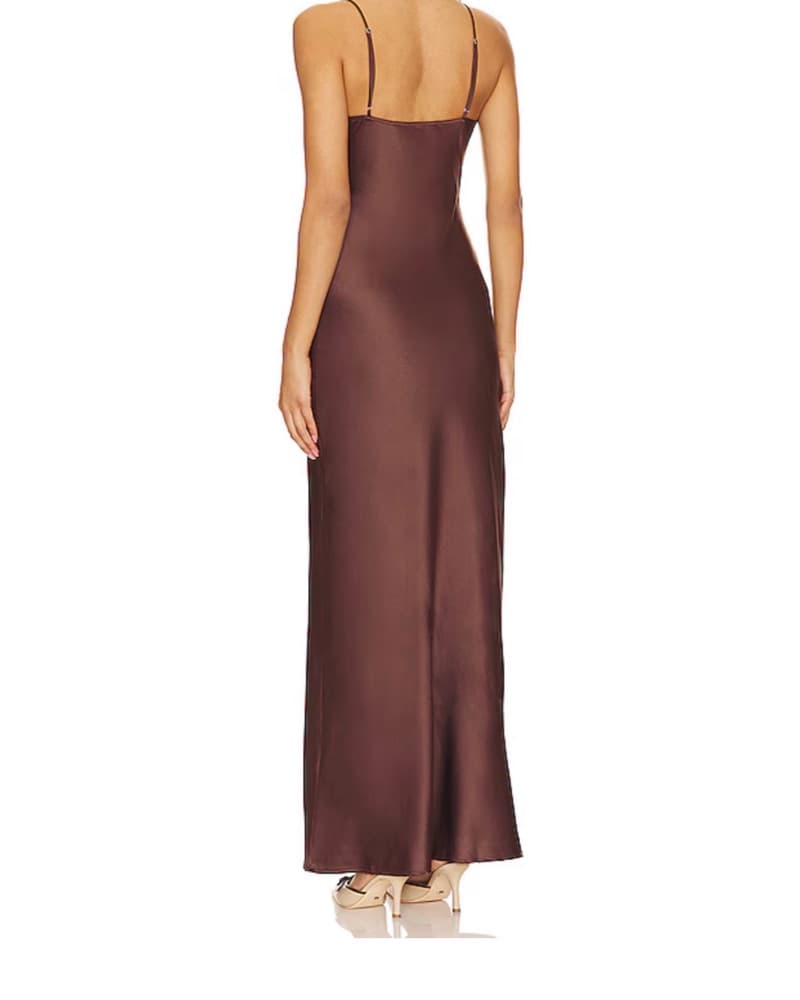 Brown lioness maxi dress - Image 3
