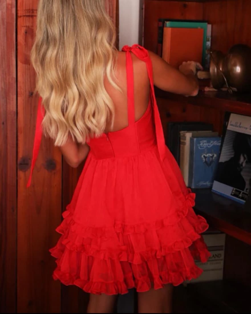 Adeirlina Bonjour Mini Dress - Image 5