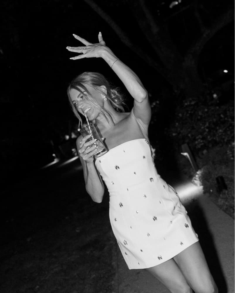 ALC Embellished Mini Elsie Dress - Image 1