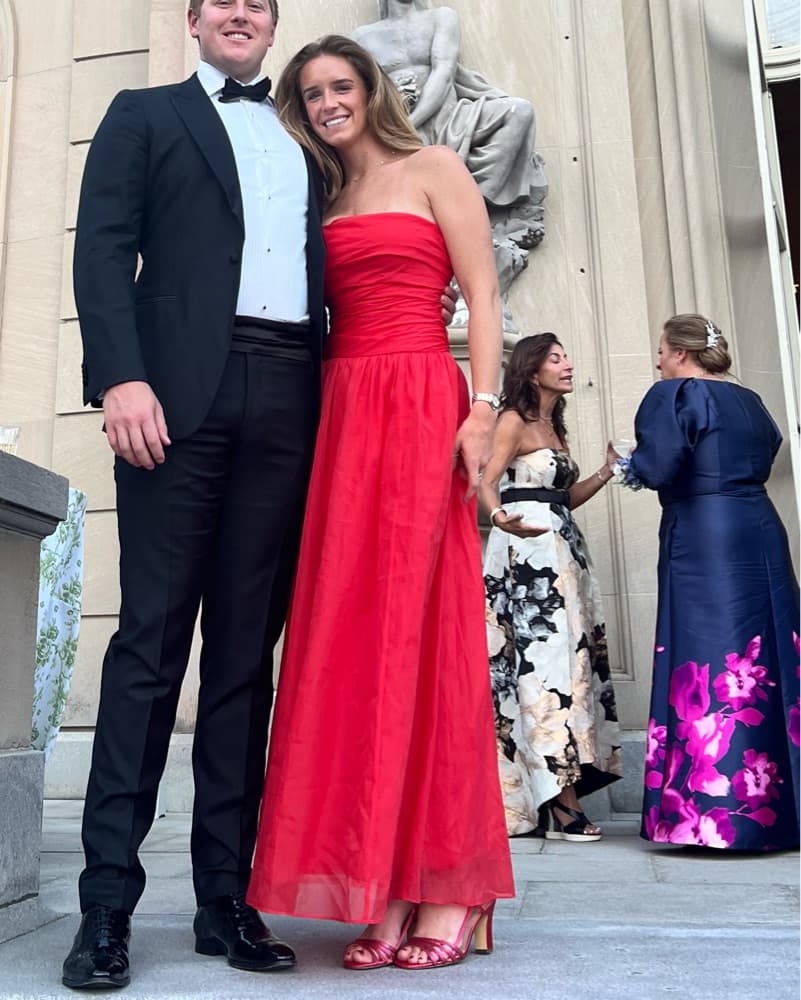 Red Formal Dress - Image 4