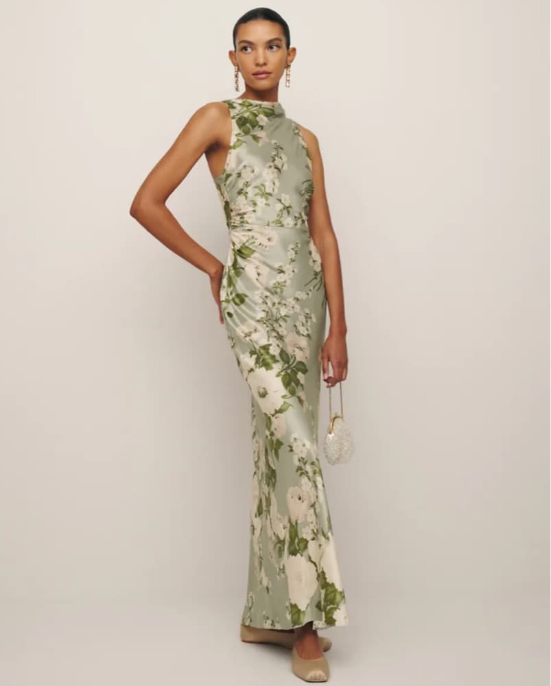 Reformation Anais Silk Dress  - Image 1