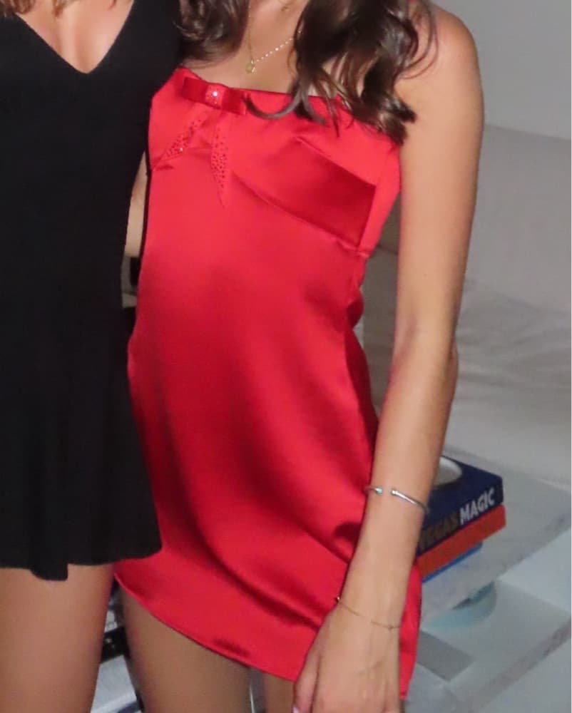 Red Mini Dress  - Image 1