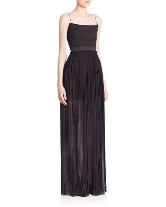 Stella Mccartney Black Tie Gown - Image 3